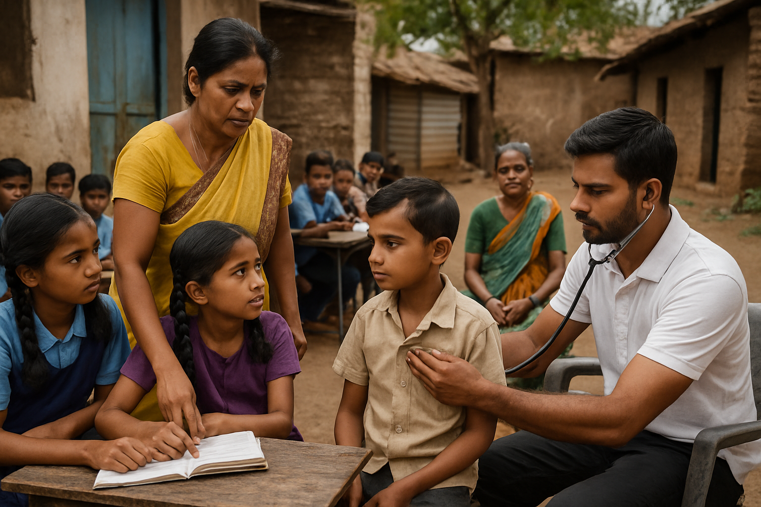 Building Resilient Communities: Zero Point Upadhye Foundation's Approach to Education and Health Image