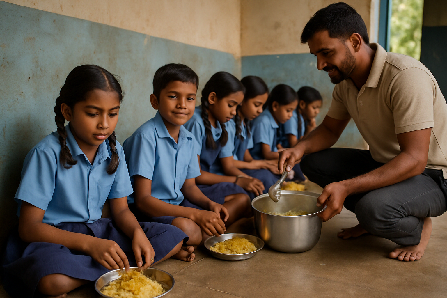 Healthy School Meals for Children — Zero Point Upadhye Foundation Cause